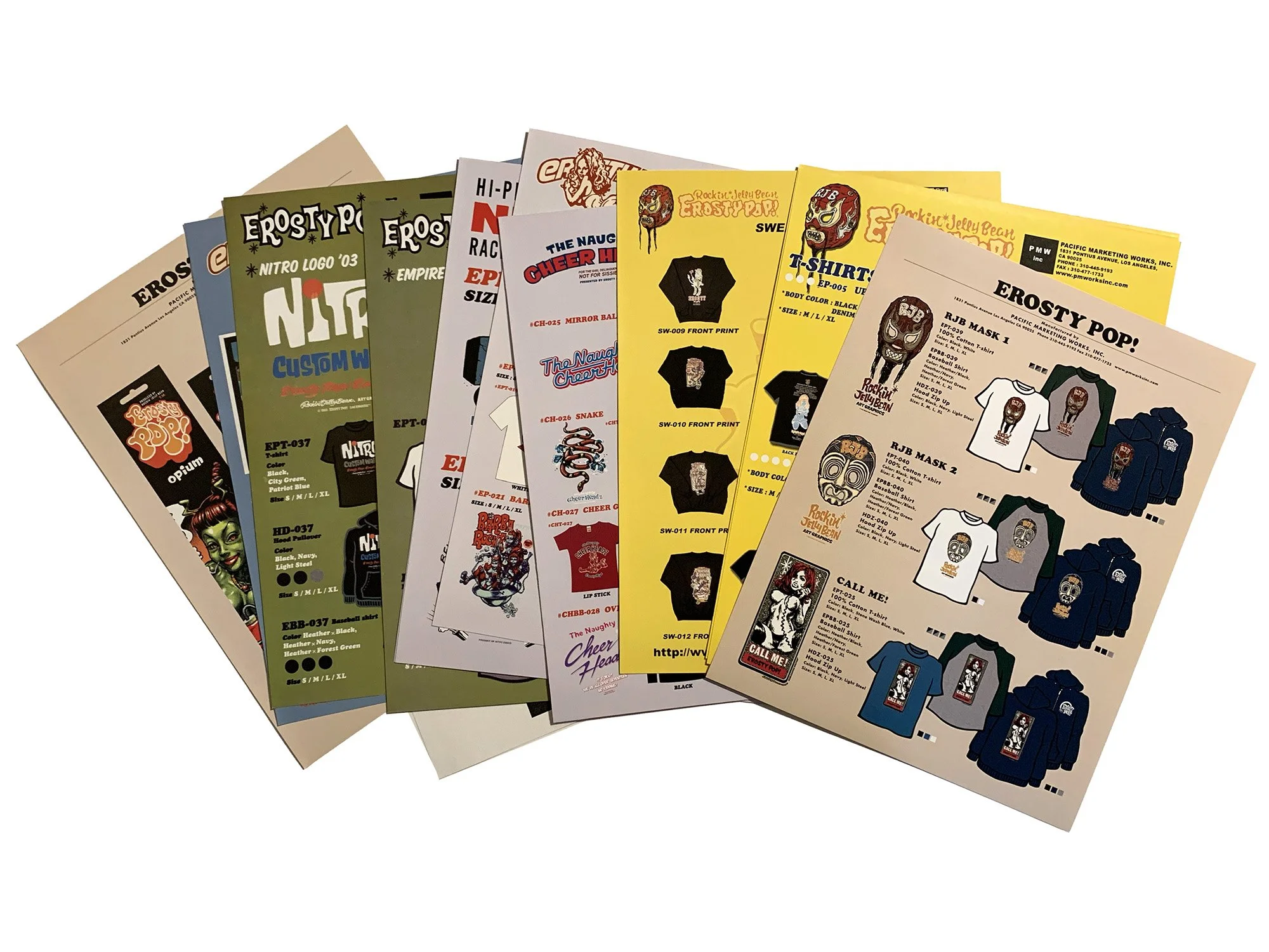 Rockin JellyBean Erosty Pop! Los Angeles Silkscreen Poster